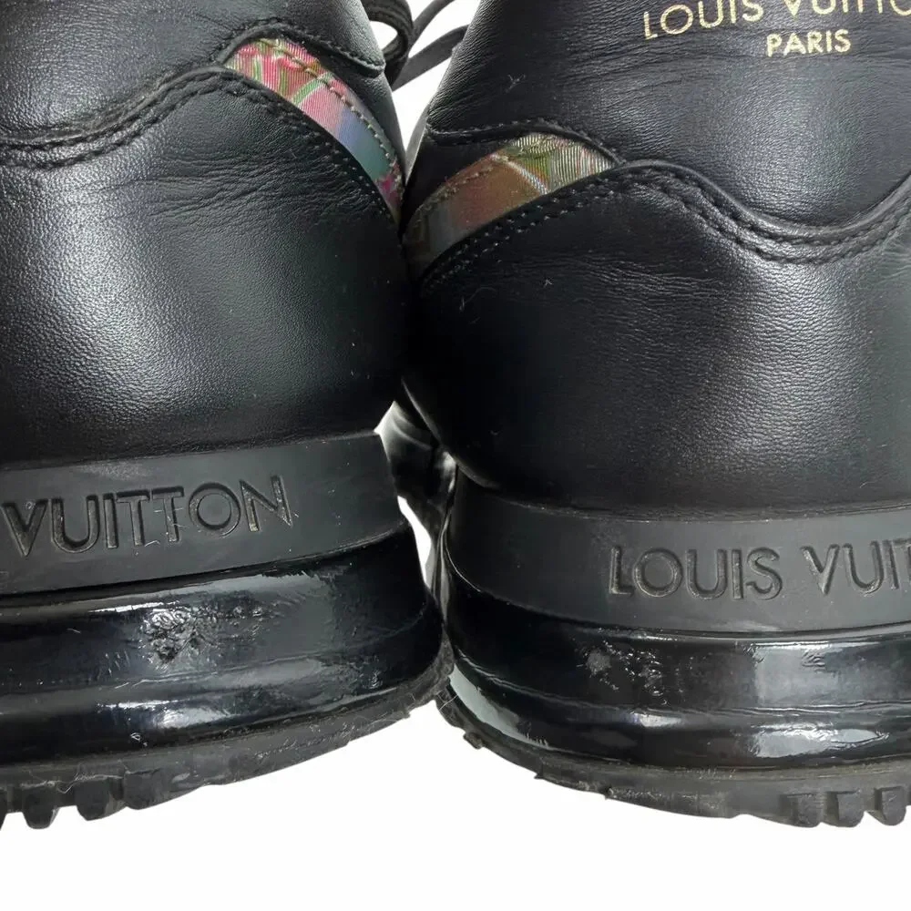 Louis Vuitton Run Away Sneaker Holographic Monogram Black Size 9/ US 10 - Picture 13 of 16